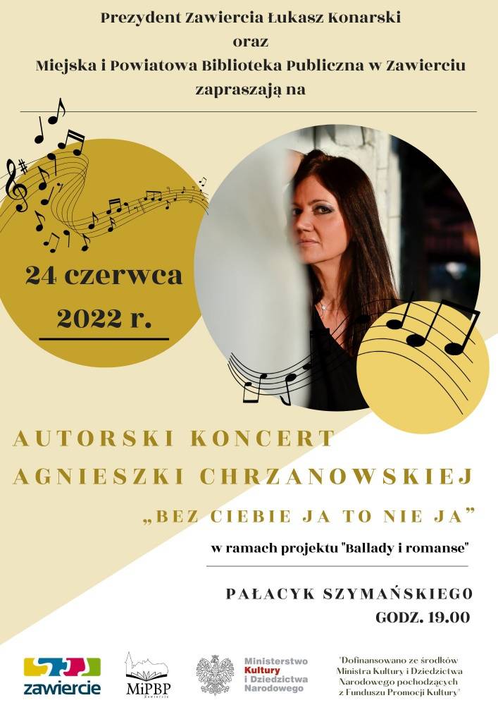 Zdjęcie: Koncert Agnieszki Chrzanowskiej w Zawierciu