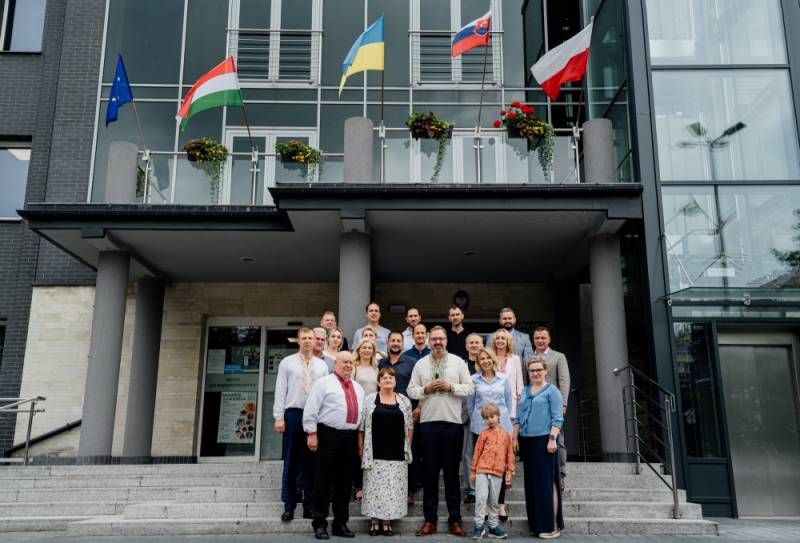Zdjęcie: Wizyta zagranicznych delegacji w Zawierciu