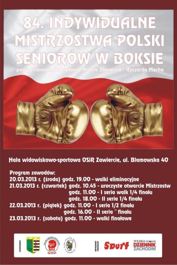 Zdjęcie: Mistrzostwa Polski Seniorów w boksie
