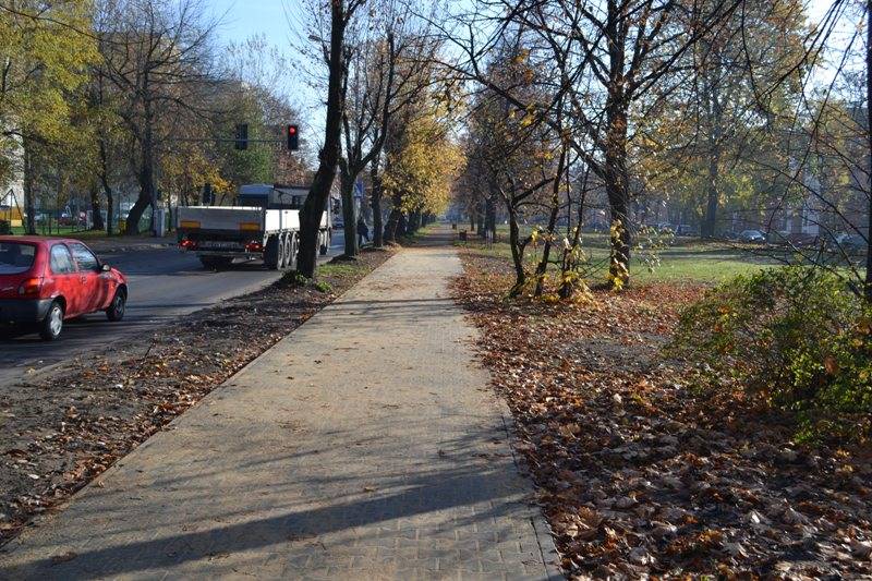 Zdjęcie: Wyremontowany chodnik przy ul. Piłsudskiego